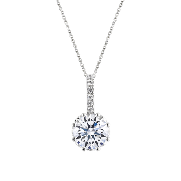 Mặt đính đá CZ vàng 14K Cheerful N 1CT