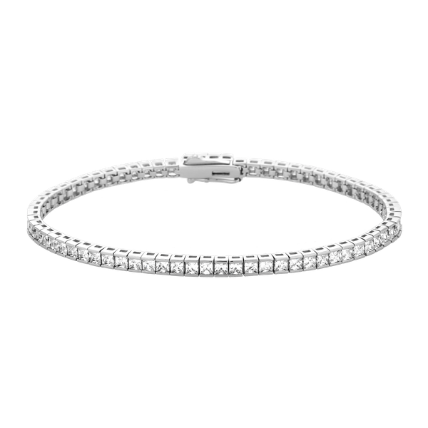 Lắc đính đá CZ vàng 10K Luci SQ 2.0 W 16