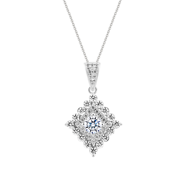 Mặt đính đá CZ vàng 14K Beatrician 3C