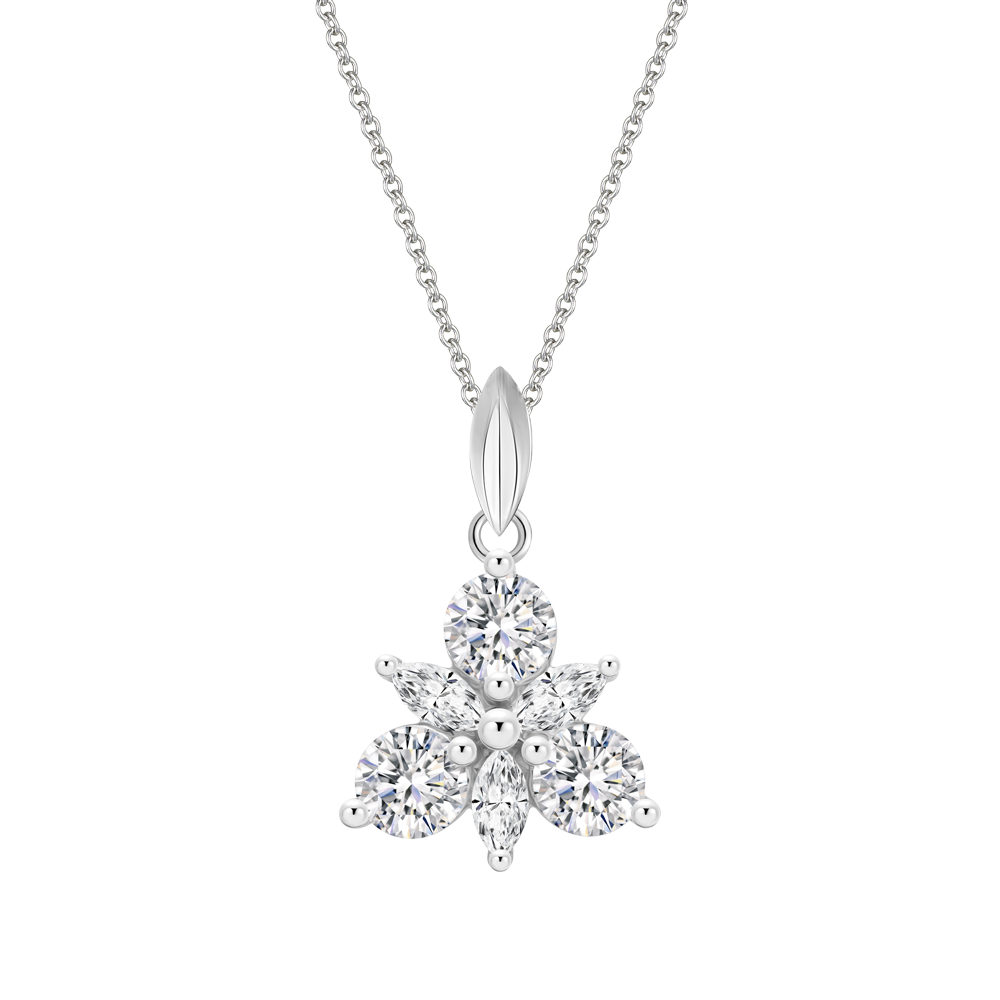 Mặt đính đá CZ vàng 18K Holy