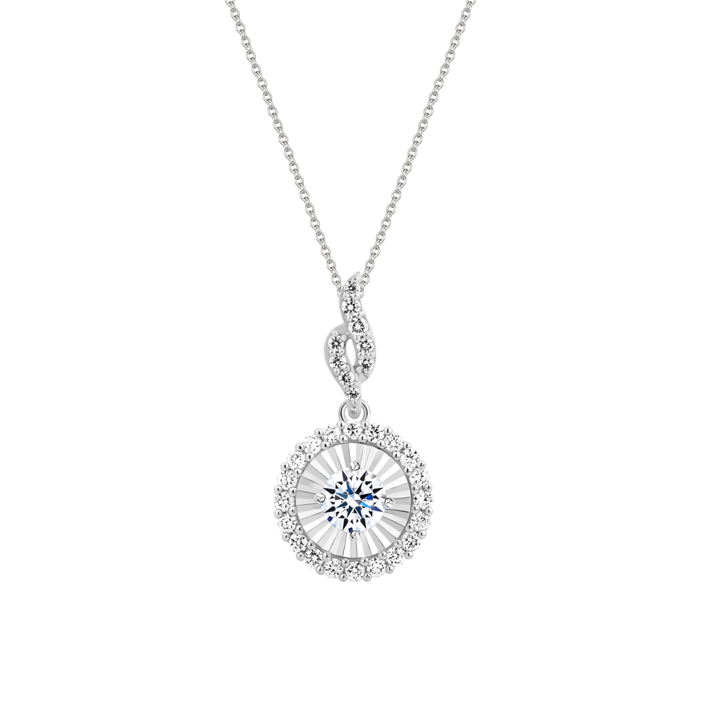 Mặt kim cương tấm vàng 14K Belina N 2C