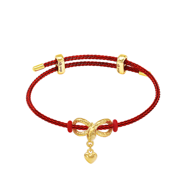 Lắc Vàng 24K Love Infinity CB500569 5D