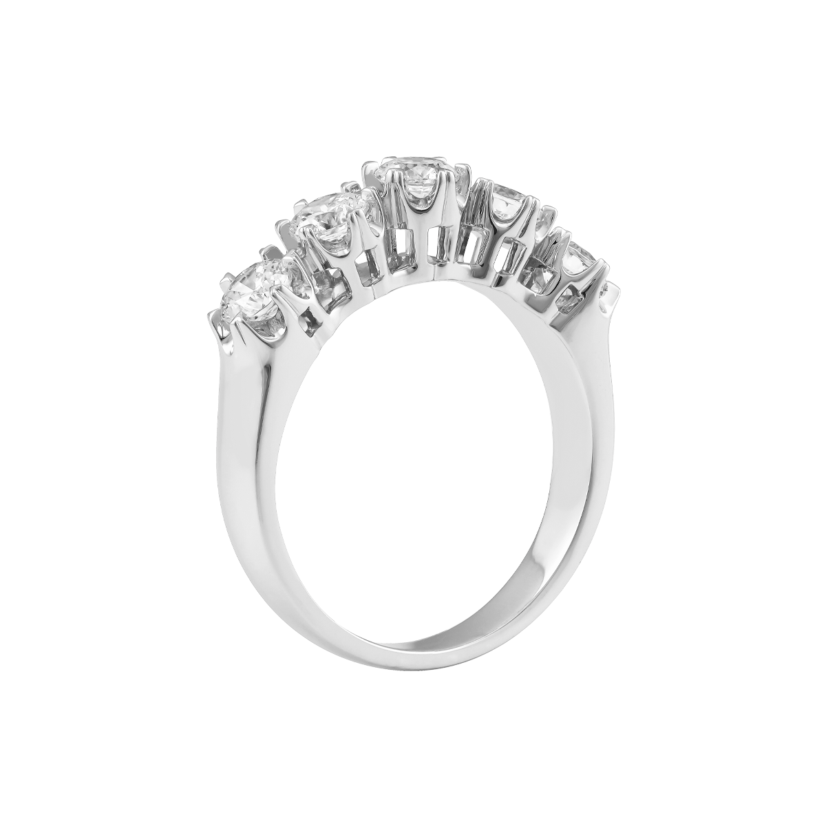 Nhẫn nữ đính đá CZ vàng 14K Roho N 2C GVRG0228909