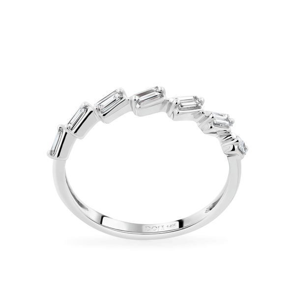 Nhẫn nữ kim cương viên vàng 14K Jena A198 TD