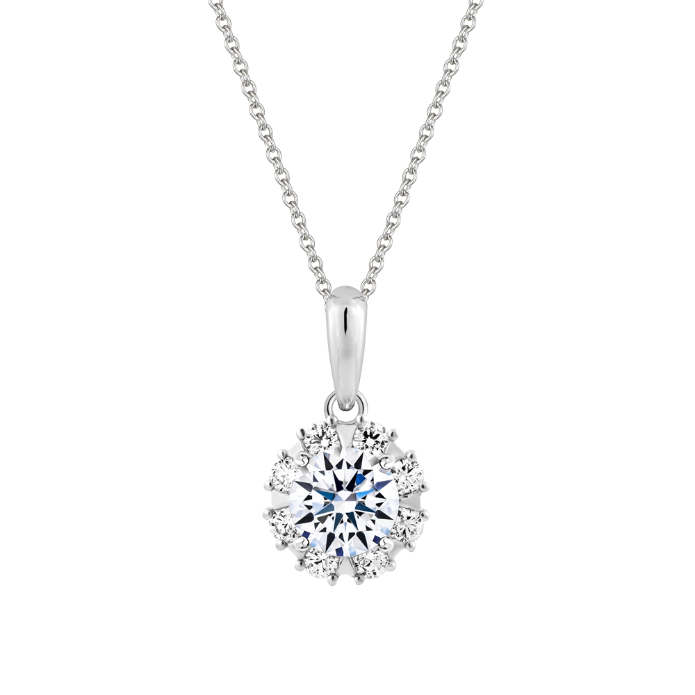 Mặt kim cương tấm vàng 14K Ardel N 1CT