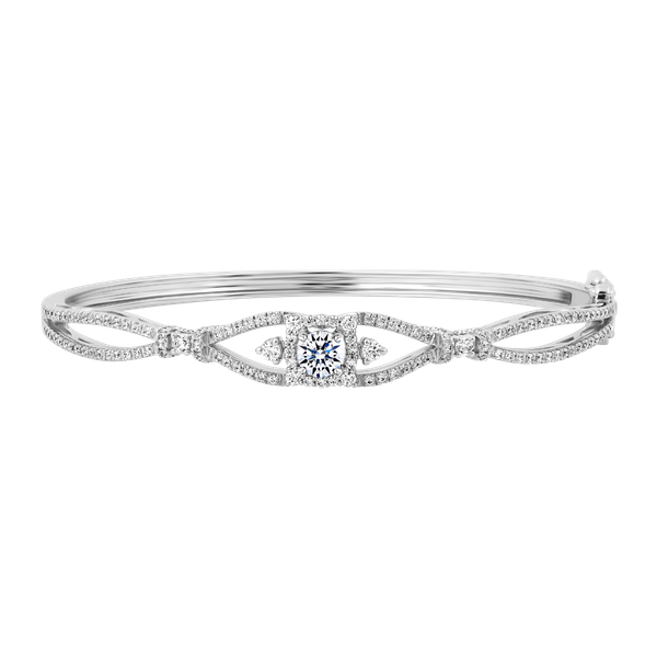 Vòng đeo tay đính đá CZ vàng 14K Cytheria S 3C