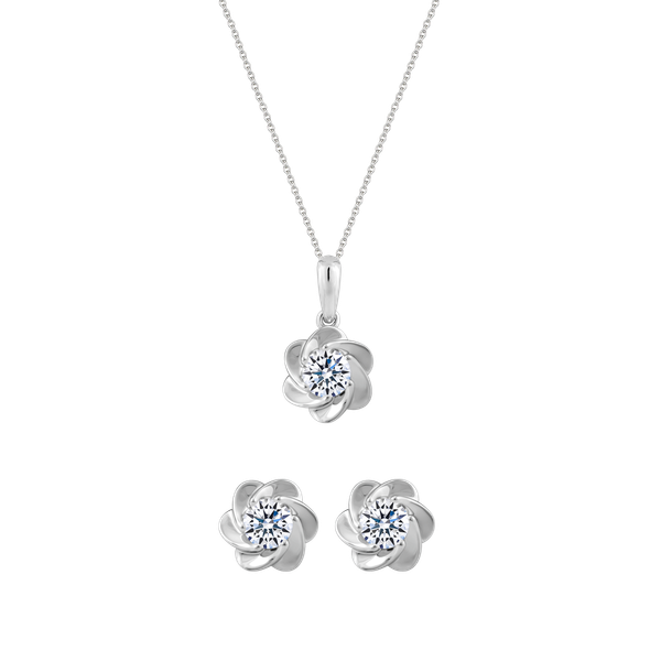 Bộ Trang Sức Camelia N H&A 2C