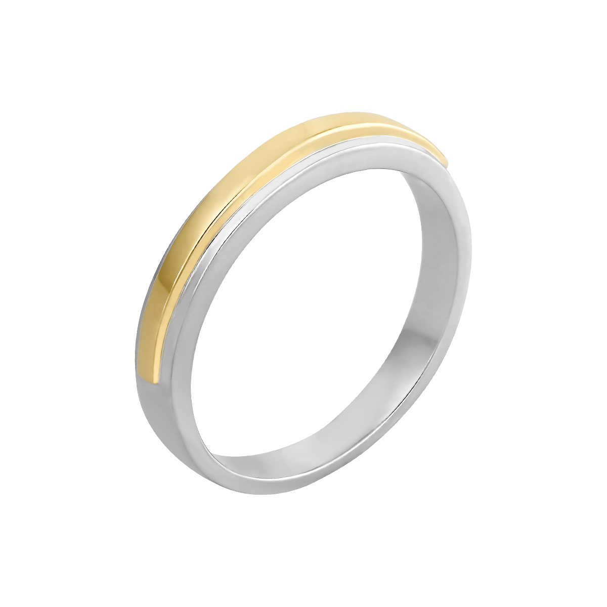 Nhẫn cưới nam vàng 14K Elrica M