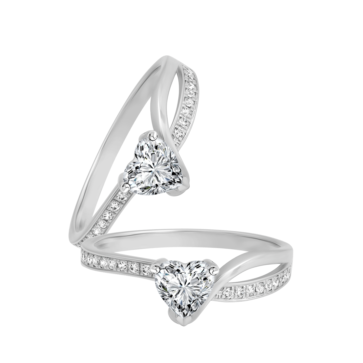 Nhẫn nữ đính đá CZ vàng 18K Smarty HR 5C