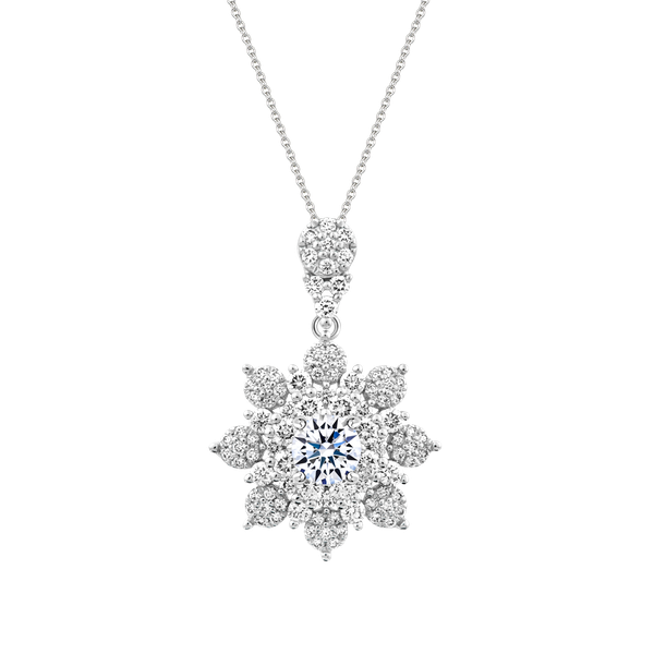 Mặt kim cương tấm vàng 14K Clary 3C