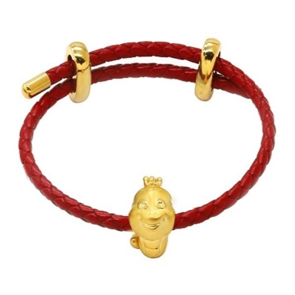 Lắc Vàng 24K Mystic Snake CB500214 5D