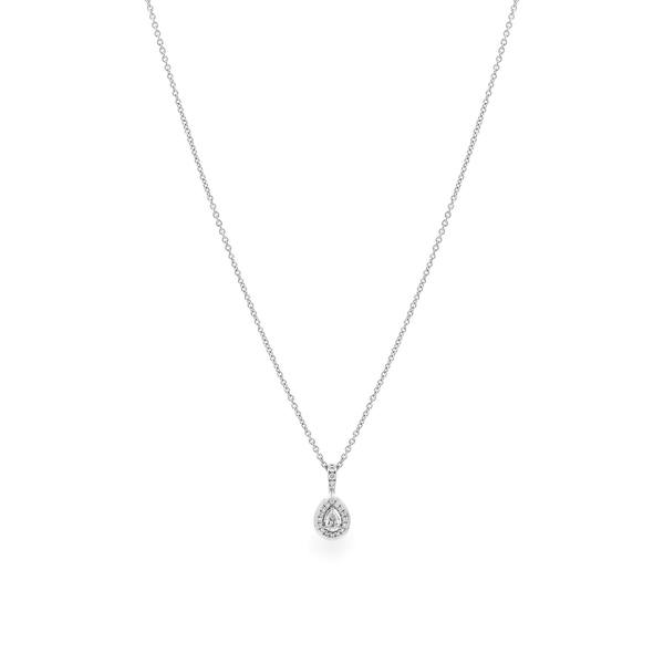 Dây liền mặt kim cương viên vàng 14K Jena A081 TD