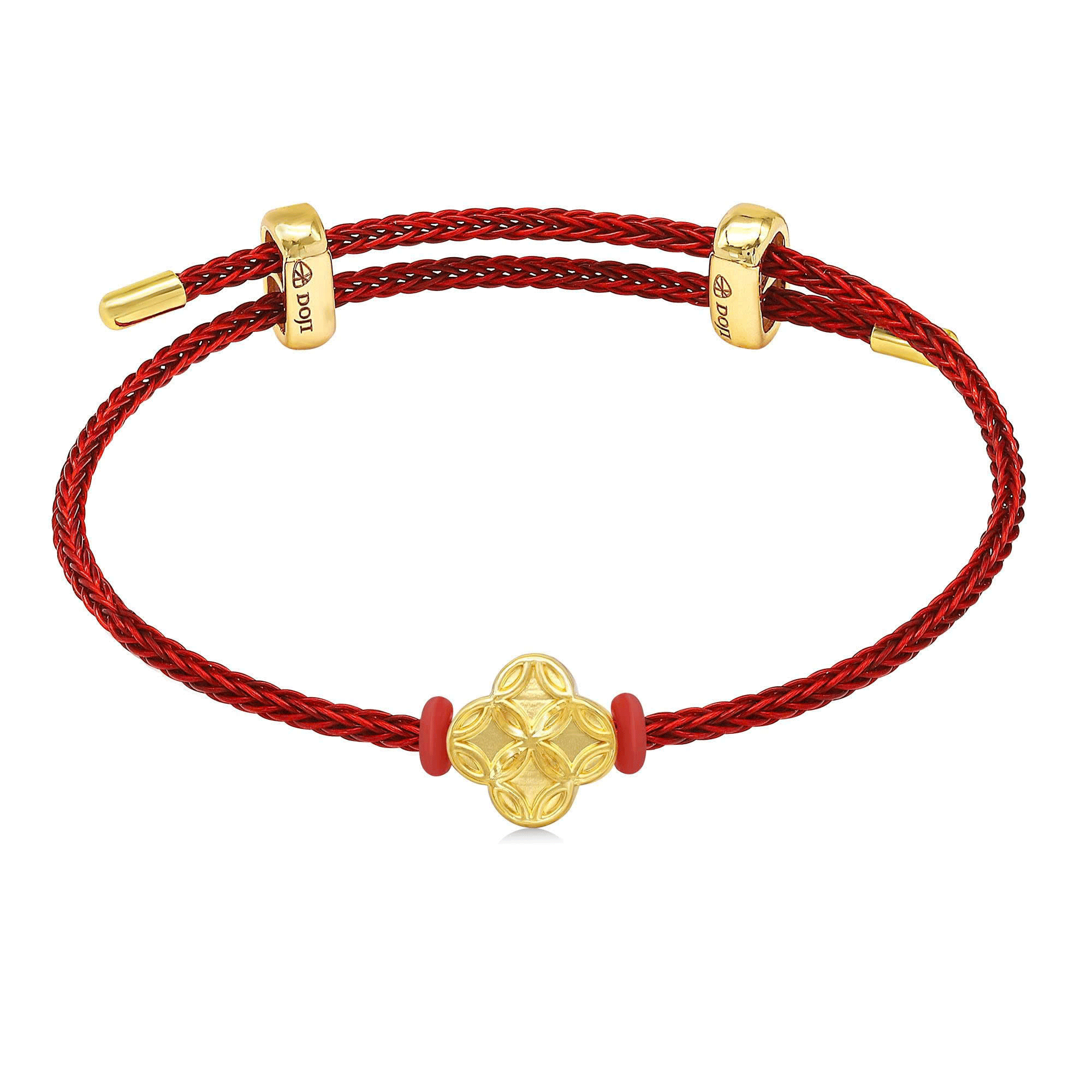 Lắc Vàng 24K Lucky Coin CB 500632 5D