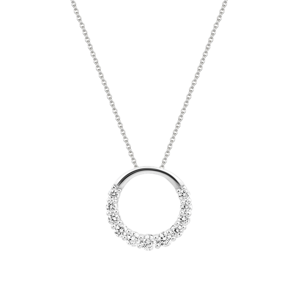 Mặt kim cương viên vàng 14K Astrova TD