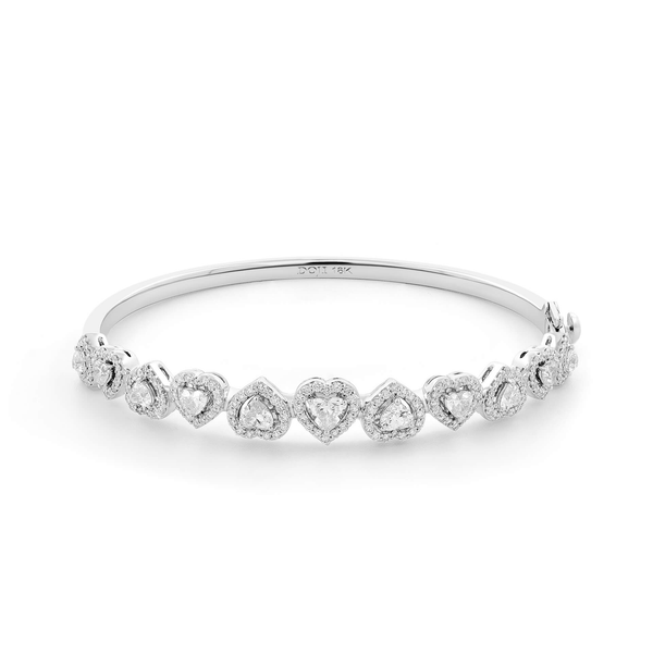 Vòng đeo tay kim cương viên vàng 18K Jena A785 TD