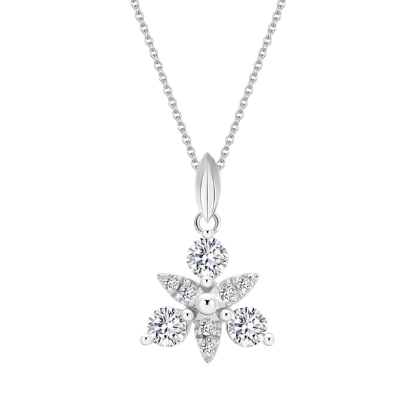 Mặt kim cương vàng 14K Holy 5p