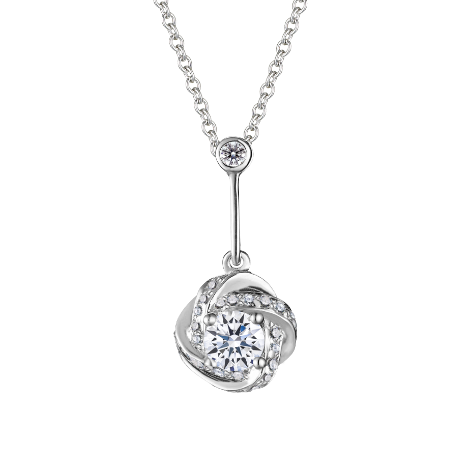 Mặt kim cương tấm vàng 14K Hasmin 3C