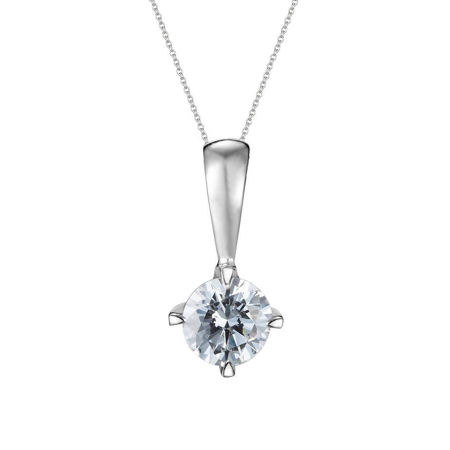 Mặt đính đá CZ vàng 14K Promote N 2C