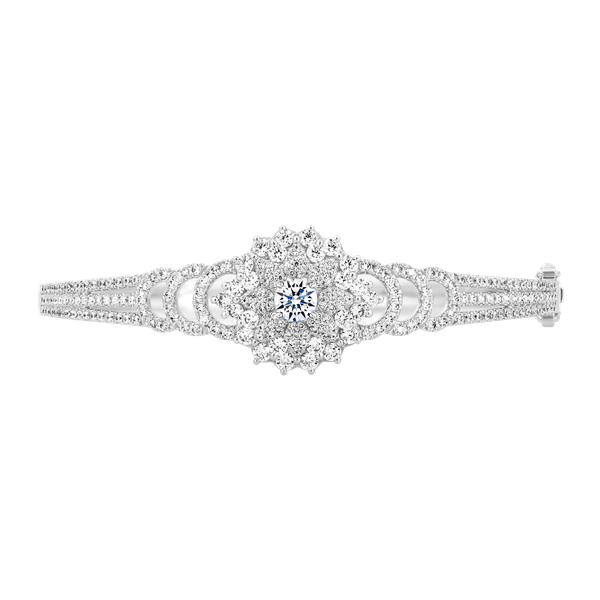 Vòng đeo tay đính đá CZ vàng 10K Anthia S 3C