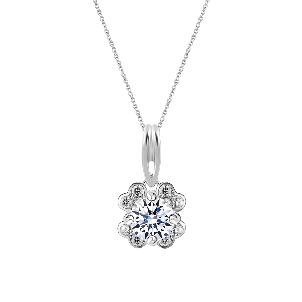 Mặt kim cương vàng 14K Politic N 10p GVPD0063764