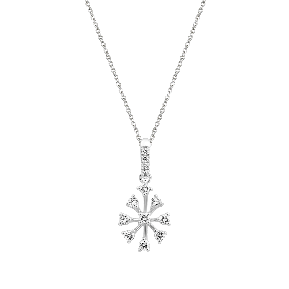 Mặt kim cương viên vàng 14K Jena A188 TD