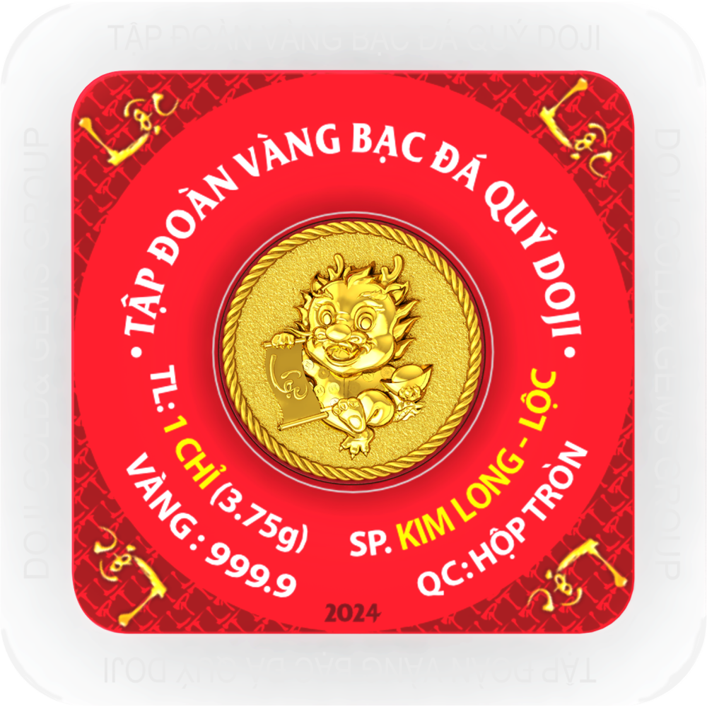 Vàng miếng - GC Kim Long Chiêu Tài 1c