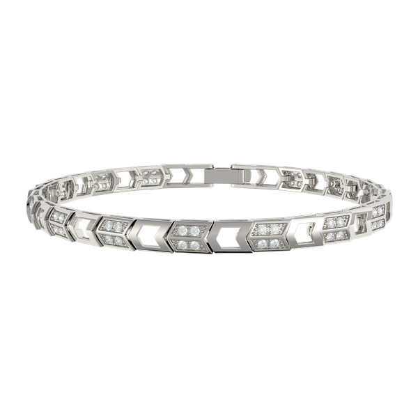 Lắc đính đá CZ vàng 10K Snakes