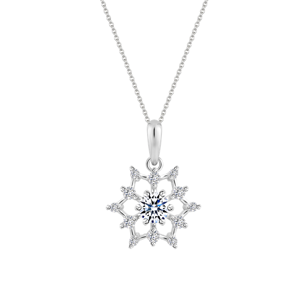 Mặt đính đá CZ vàng 18K Emitial 2C