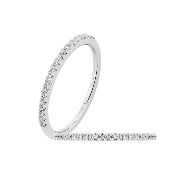 Nhẫn nữ kim cương viên vàng 14K Jena A551 TD