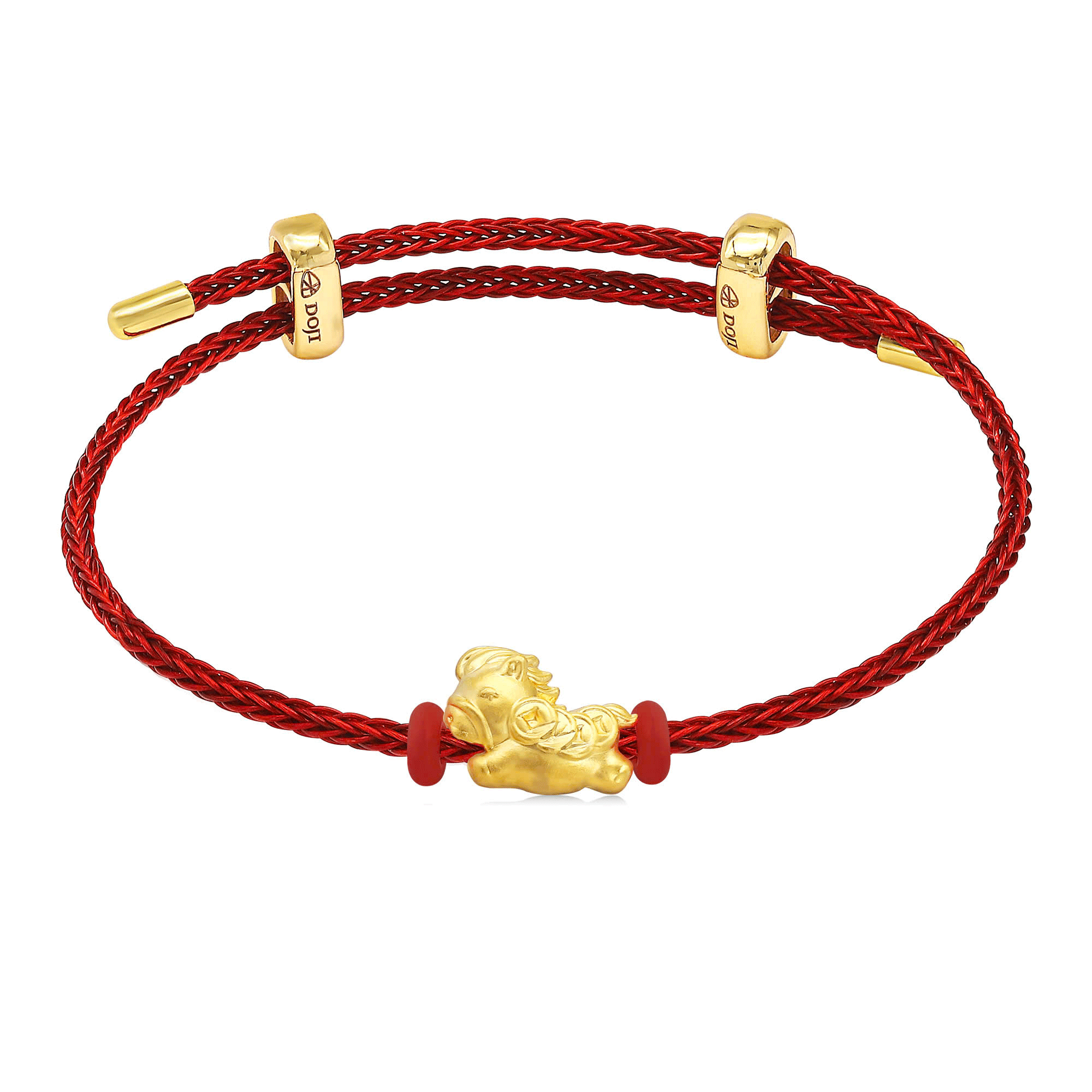 Lắc Vàng 24K Lucky Ponie CB500638 5D