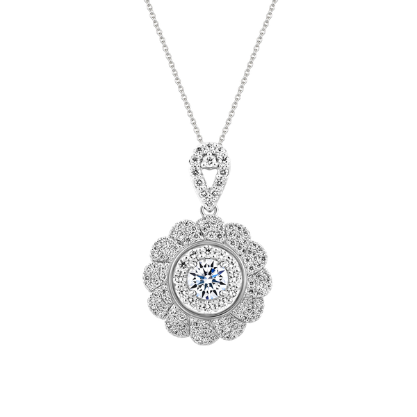 Mặt kim cương tấm vàng 14K Generous 5C