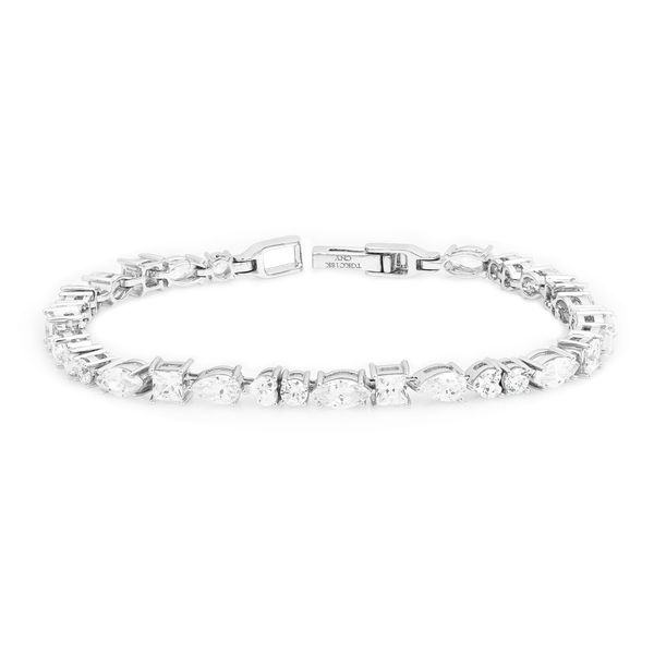 Lắc đính đá CZ vàng 18K Lumine