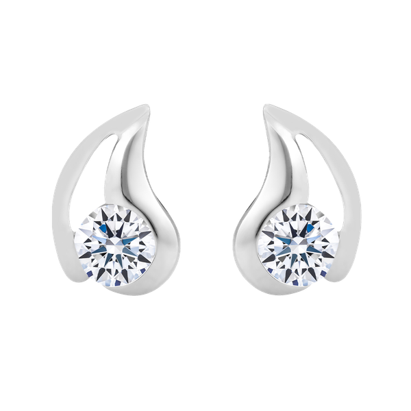 Hoa tai kim cương vàng 14K Allison 5p GVER0083499