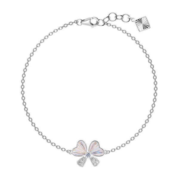 Lắc kim cương viên vàng 14K Jeny A023 TD