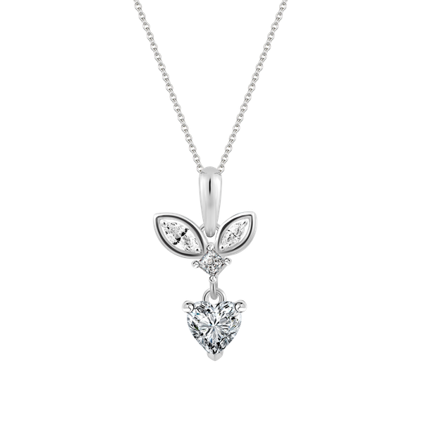 Mặt đính đá CZ vàng 10K Foremost HR 5C