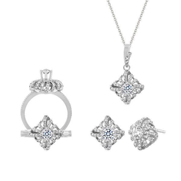 Bộ Trang Sức Jewel N H&A 2C