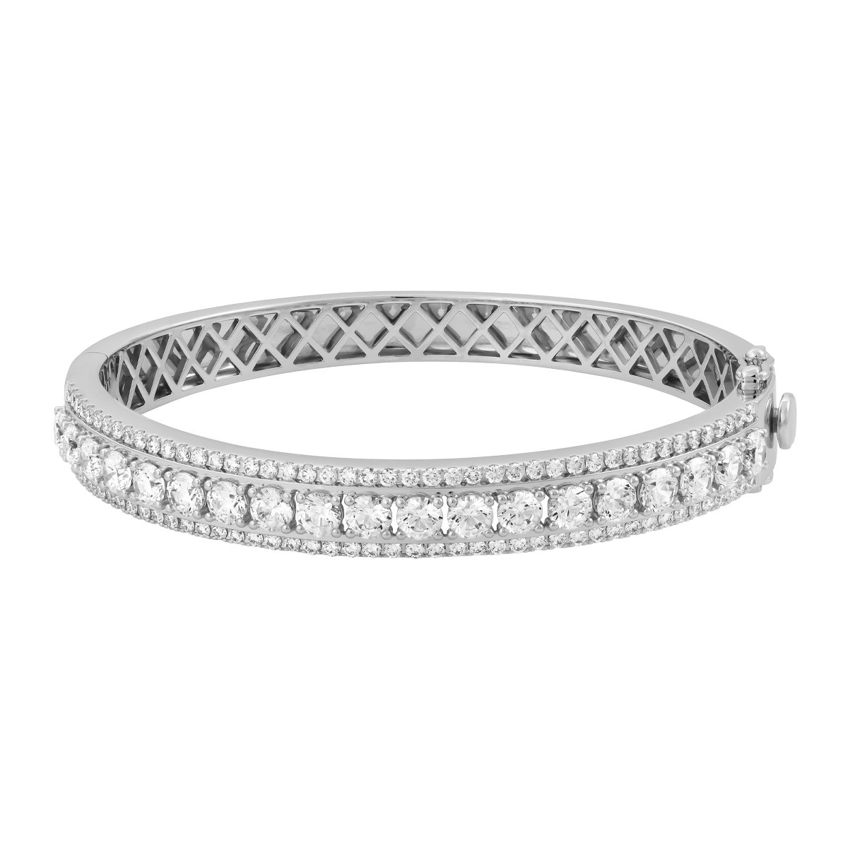 Vòng đeo tay kim cương tấm vàng 14K Lucky U S 2C