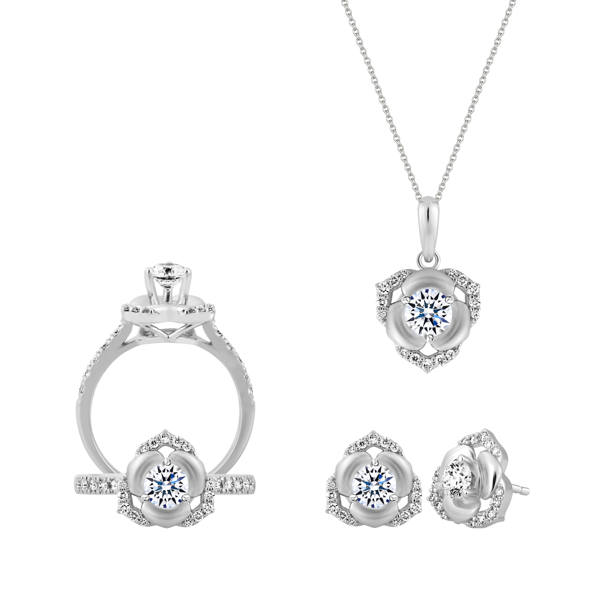 Bộ Trang Sức Rosace H&A