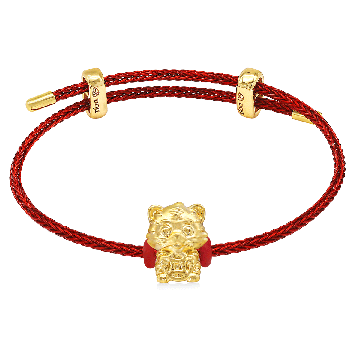 Lắc Vàng 24K Golden Tiger CB500577 5D