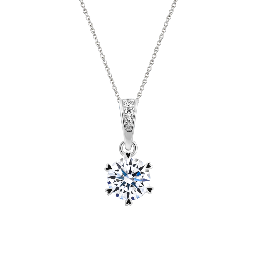 Mặt kim cương viên vàng 14K Catherine GIA 3C GVPD0078561M