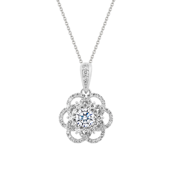 Ổ mặt kim cương tấm vàng 14K Canation 3C