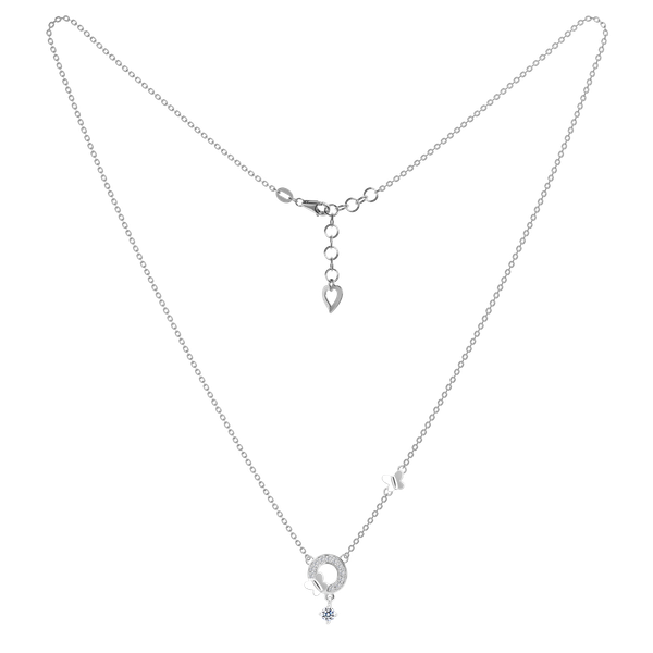 Dây liền mặt kim cương viên vàng 14K Cyrella TD