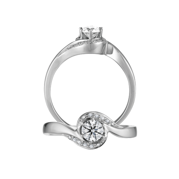 Nhẫn nữ đính đá CZ vàng 10K Sundrop 3C