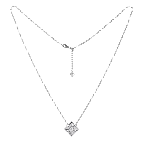Dây liền mặt kim cương viên vàng 14K Florell TD