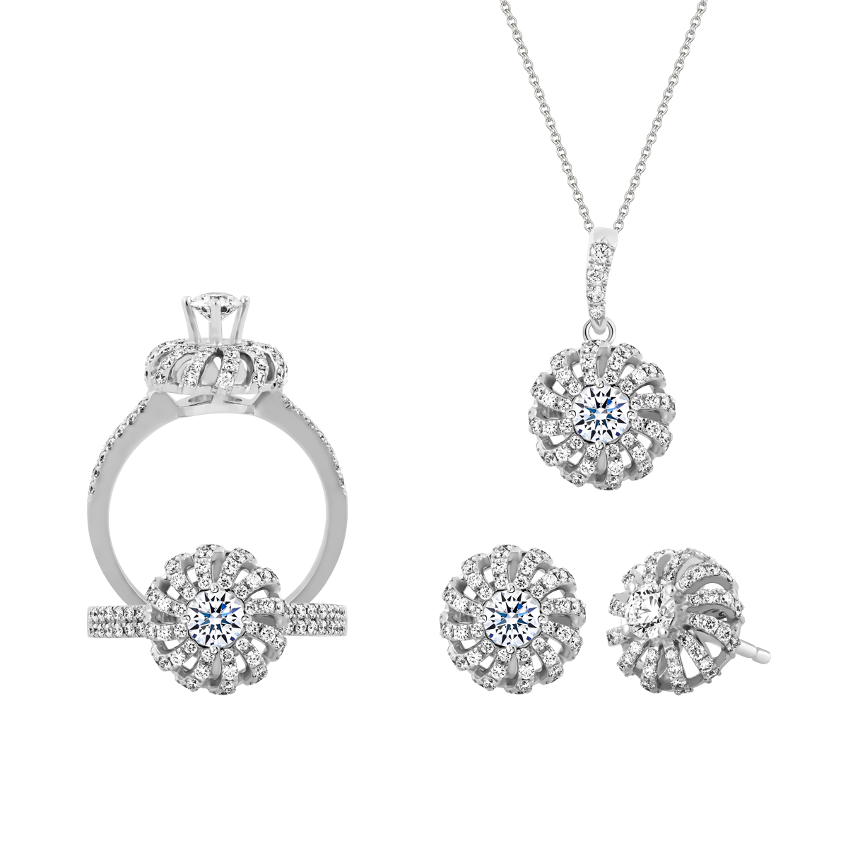 Bộ Trang Sức Nadia N H&A 2C