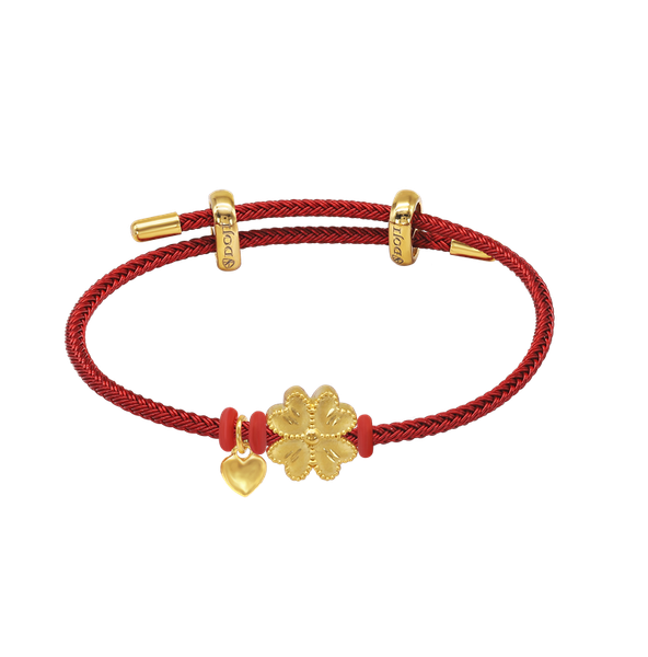 Lắc Vàng 24K Love Flower CB7006070 5D