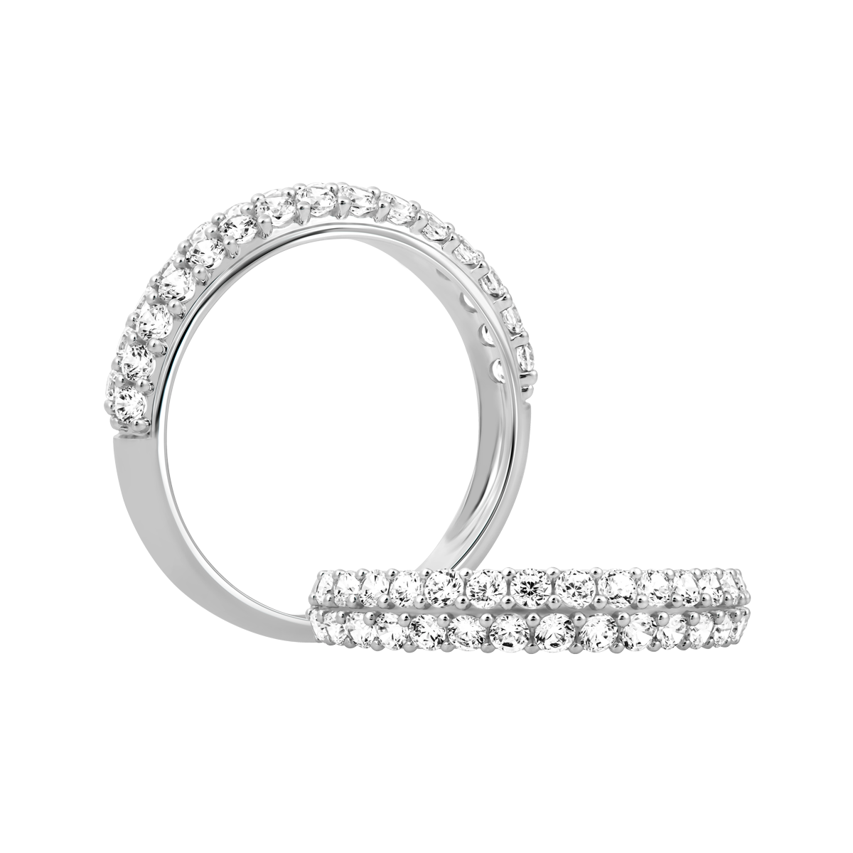 Nhẫn nữ đính đá CZ vàng 14K Certified