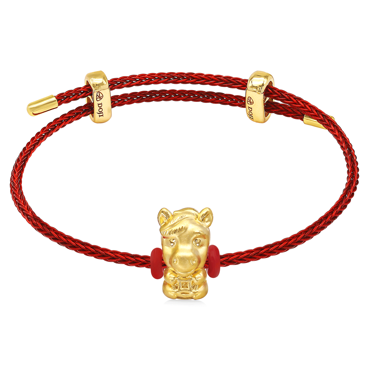 Lắc Vàng 24K Golden Horse CB500574 5D