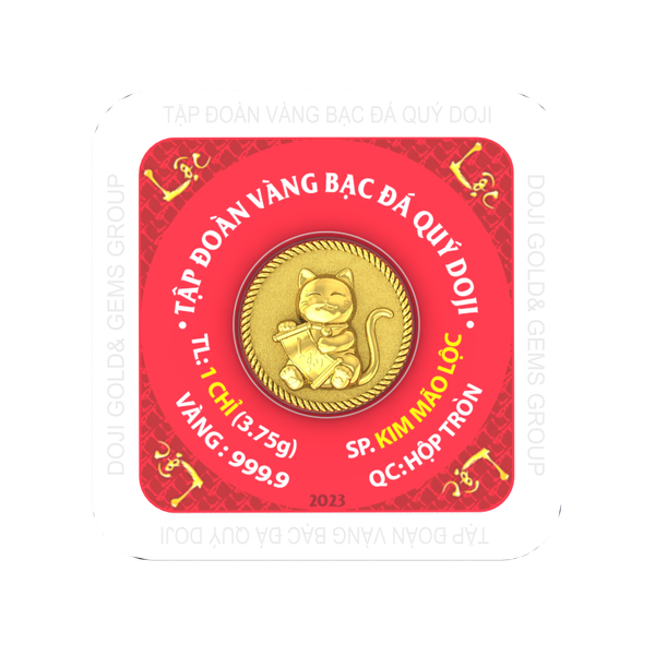 Vàng miếng - GC Kim Mão Chiêu Tài 1c