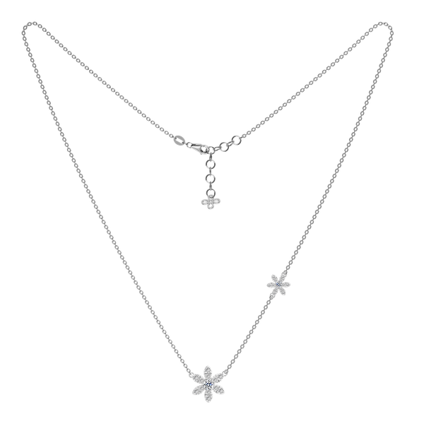 Dây liền mặt kim cương viên vàng 14K Lavia TD